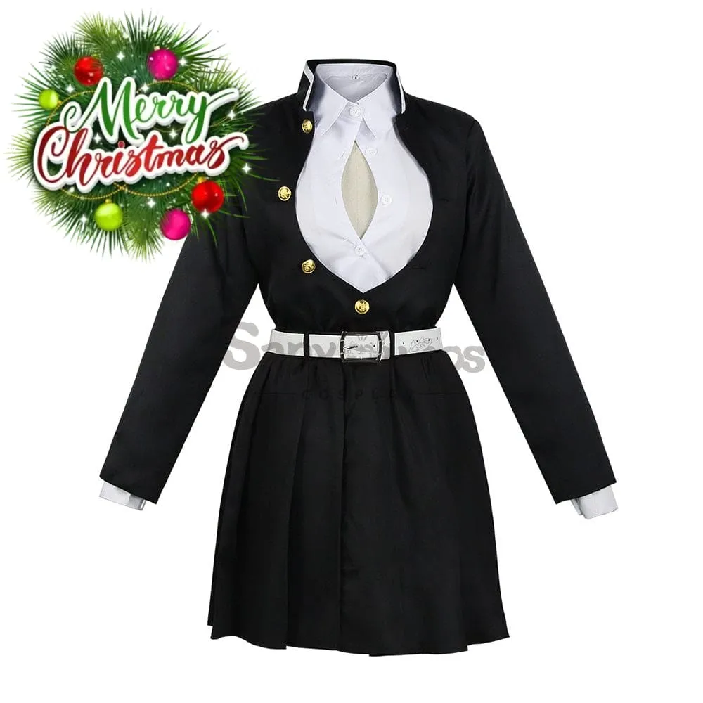 【In Stock】Anime Demon Slayer Cosplay Kanroji Mitsuri Kisatsutai Uniform Cosplay Costume