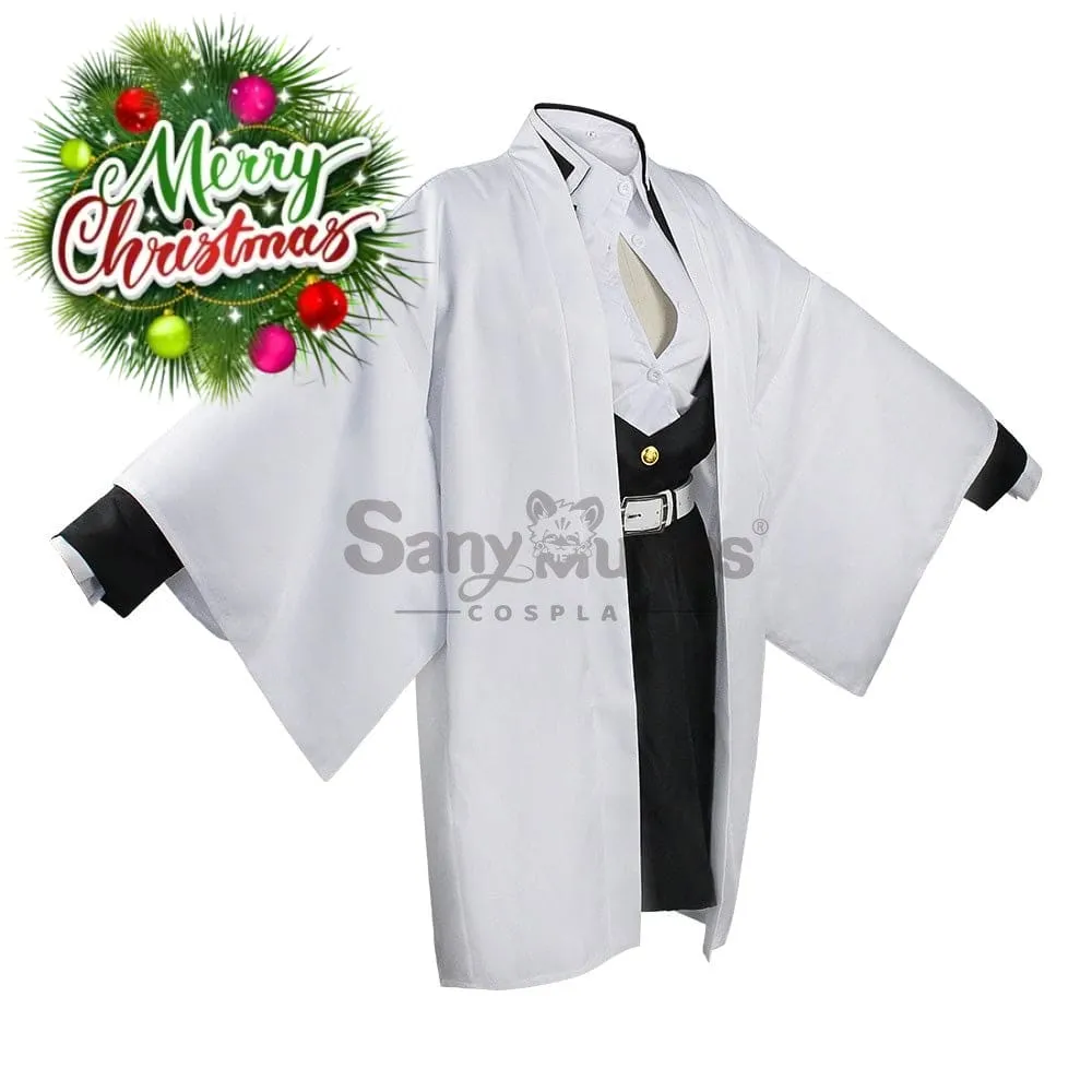 【In Stock】Anime Demon Slayer Cosplay Kanroji Mitsuri Kisatsutai Uniform Cosplay Costume