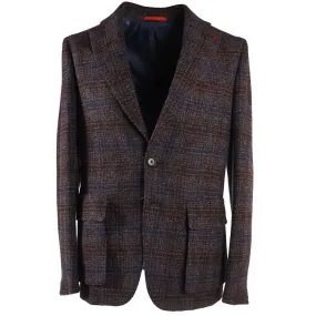 Isaia Wool and Baby Llama Sport Coat