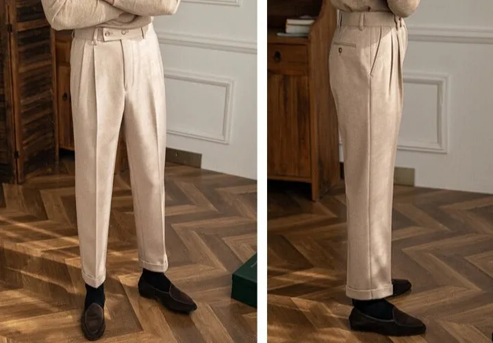 Italy High Waist Trousers