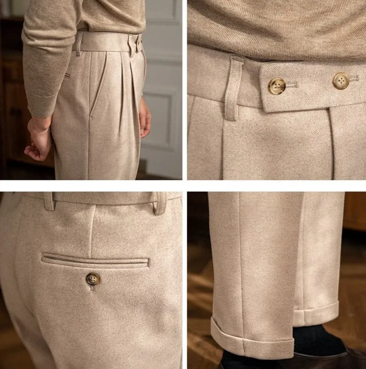 Italy High Waist Trousers