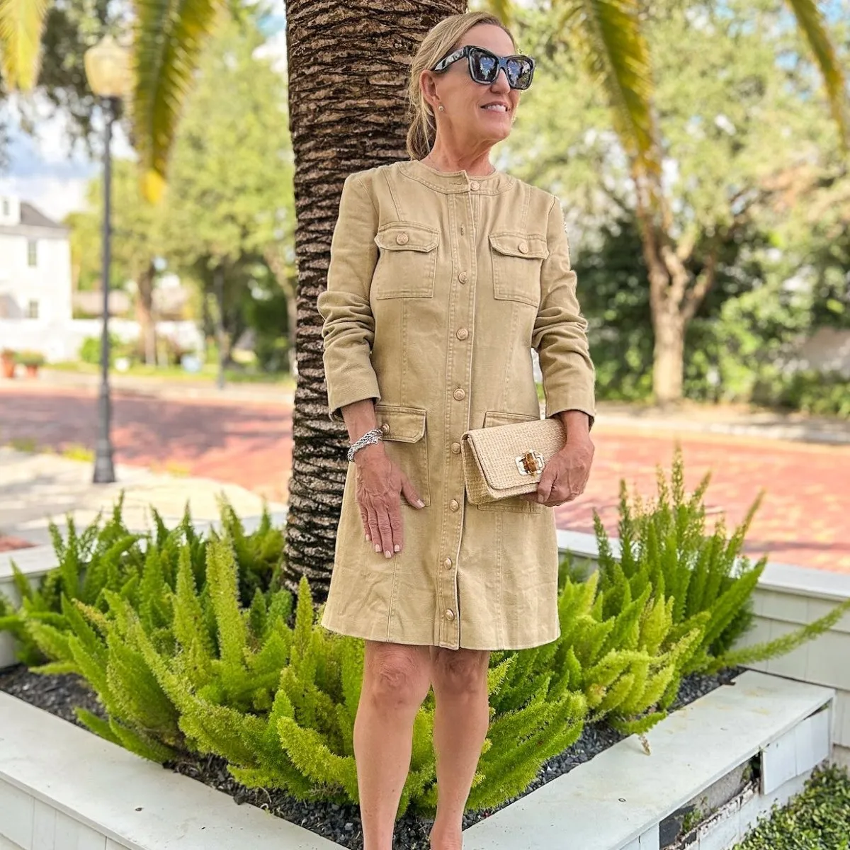 Jenni Jacket Dress | Sand