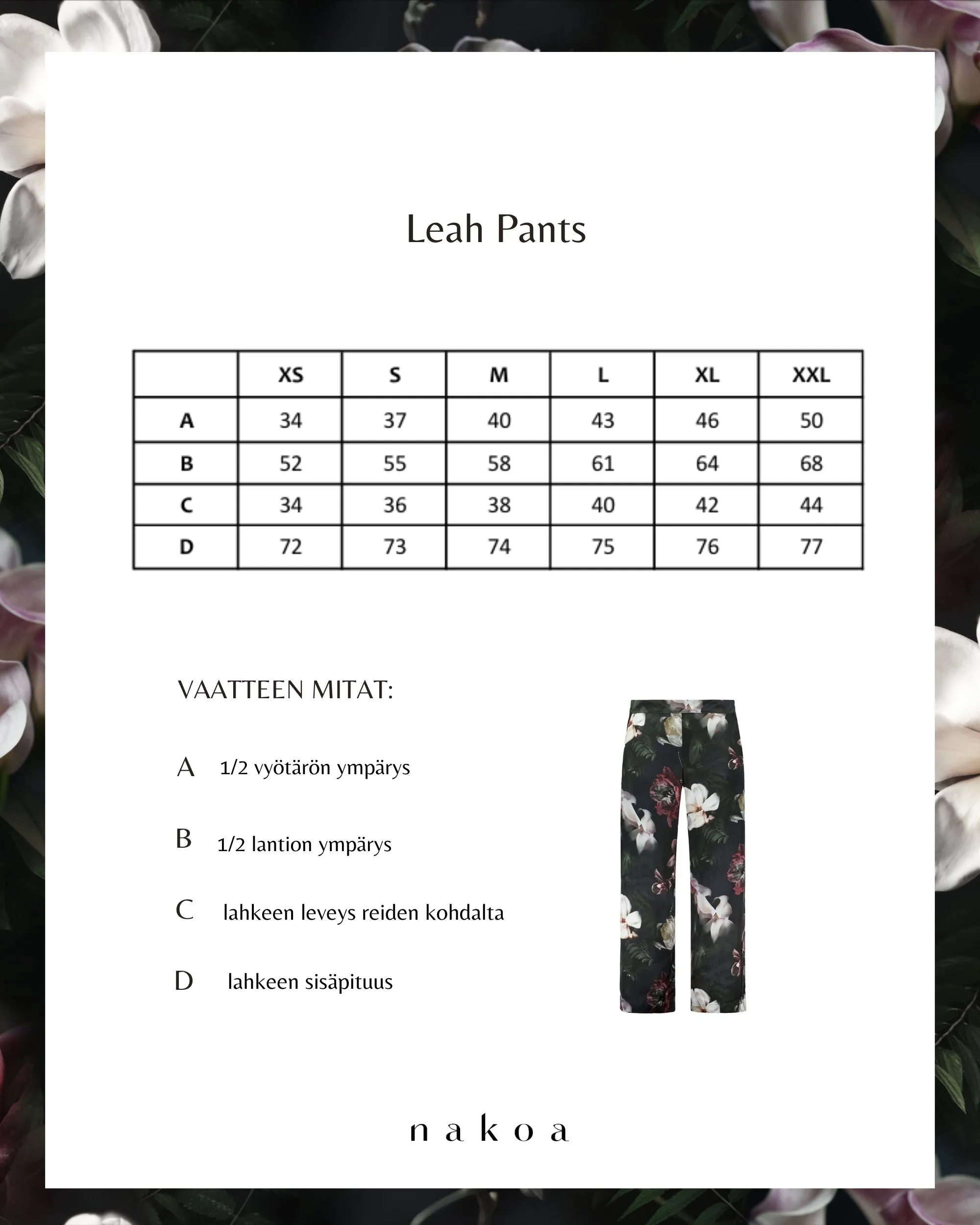 Leah Pants Noir