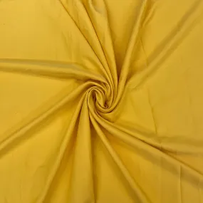 Light Yellow Solid Banana Crepe Fabric