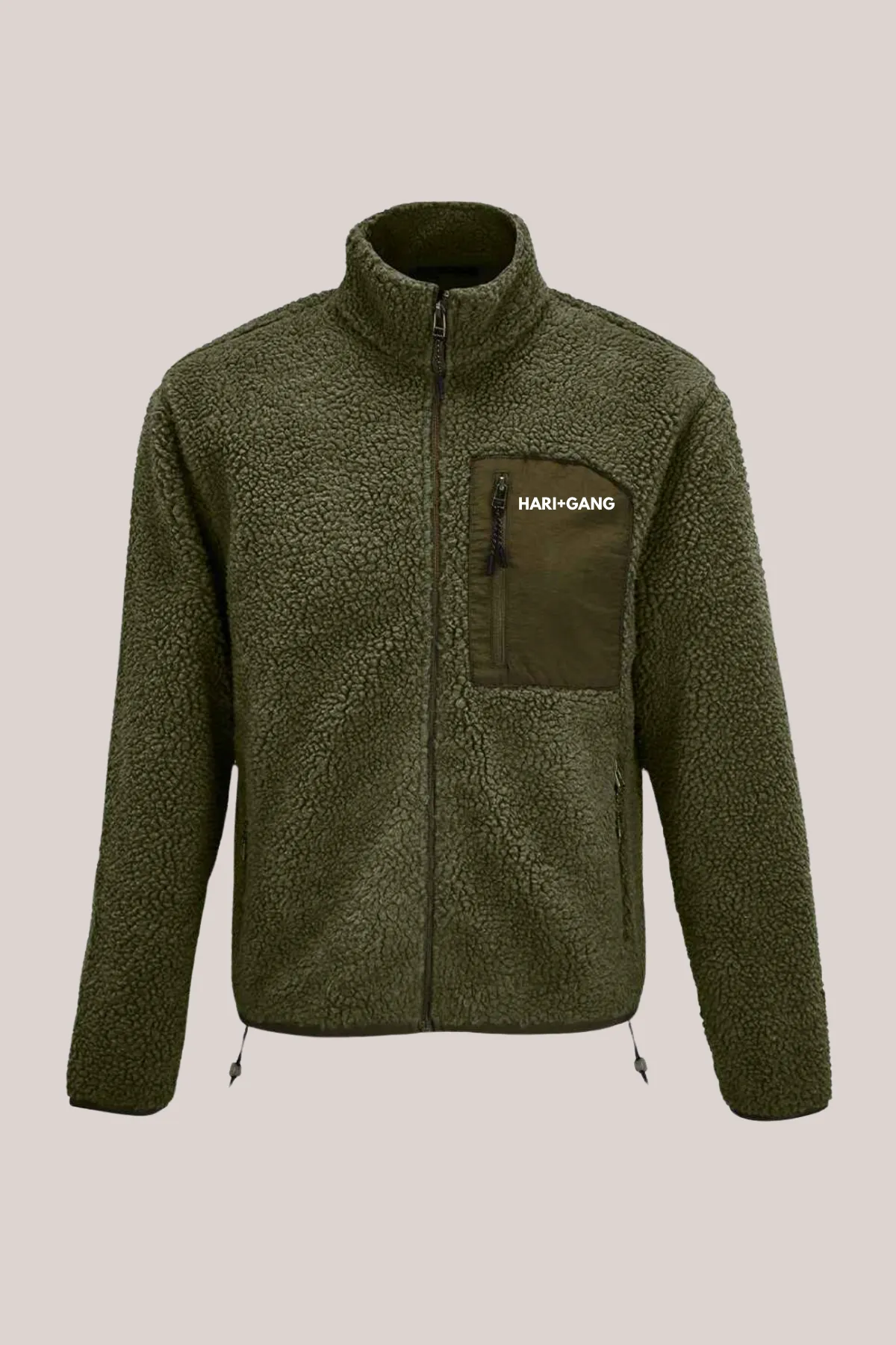 Limited Edition Forest Green Sherpa Fleece Jacket