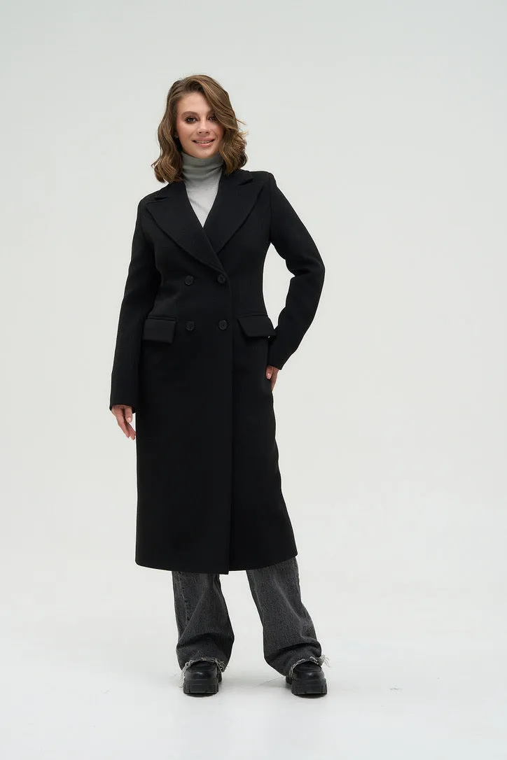 Lindstrom Tailored Wool Blend Overcoat