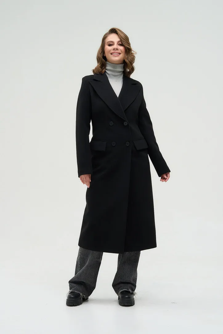 Lindstrom Tailored Wool Blend Overcoat