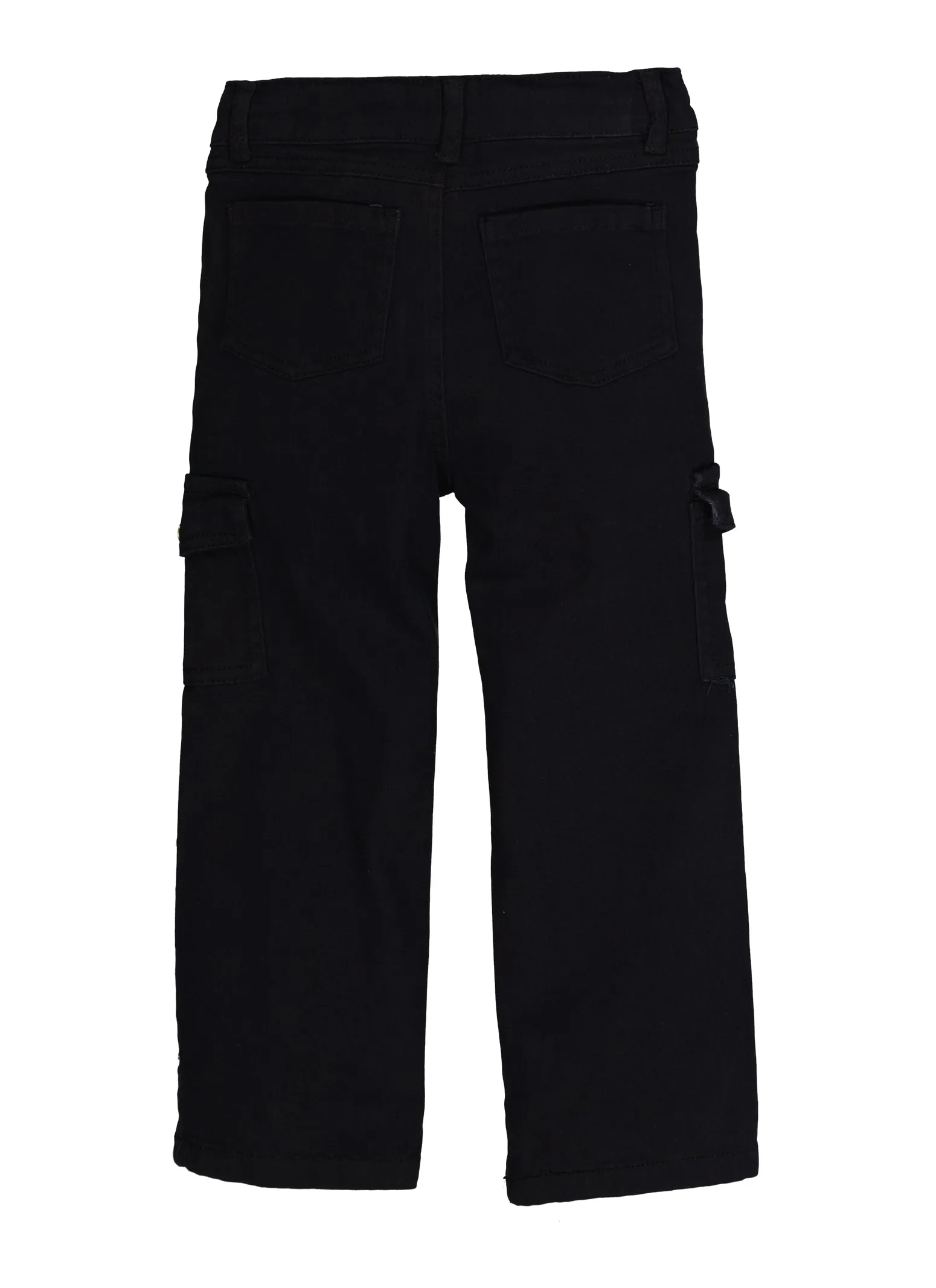 Little Girls Twill Cargo Pants