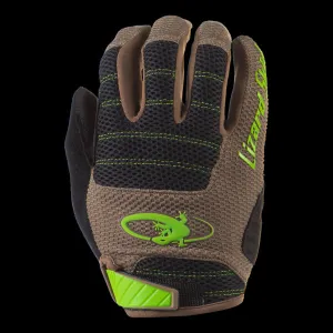 Lizard Skins Cycling Unisex Adult Lizard Skins Cycling Gloves Monitor AM - Olive/Jet Black - S Olive/Jet Black