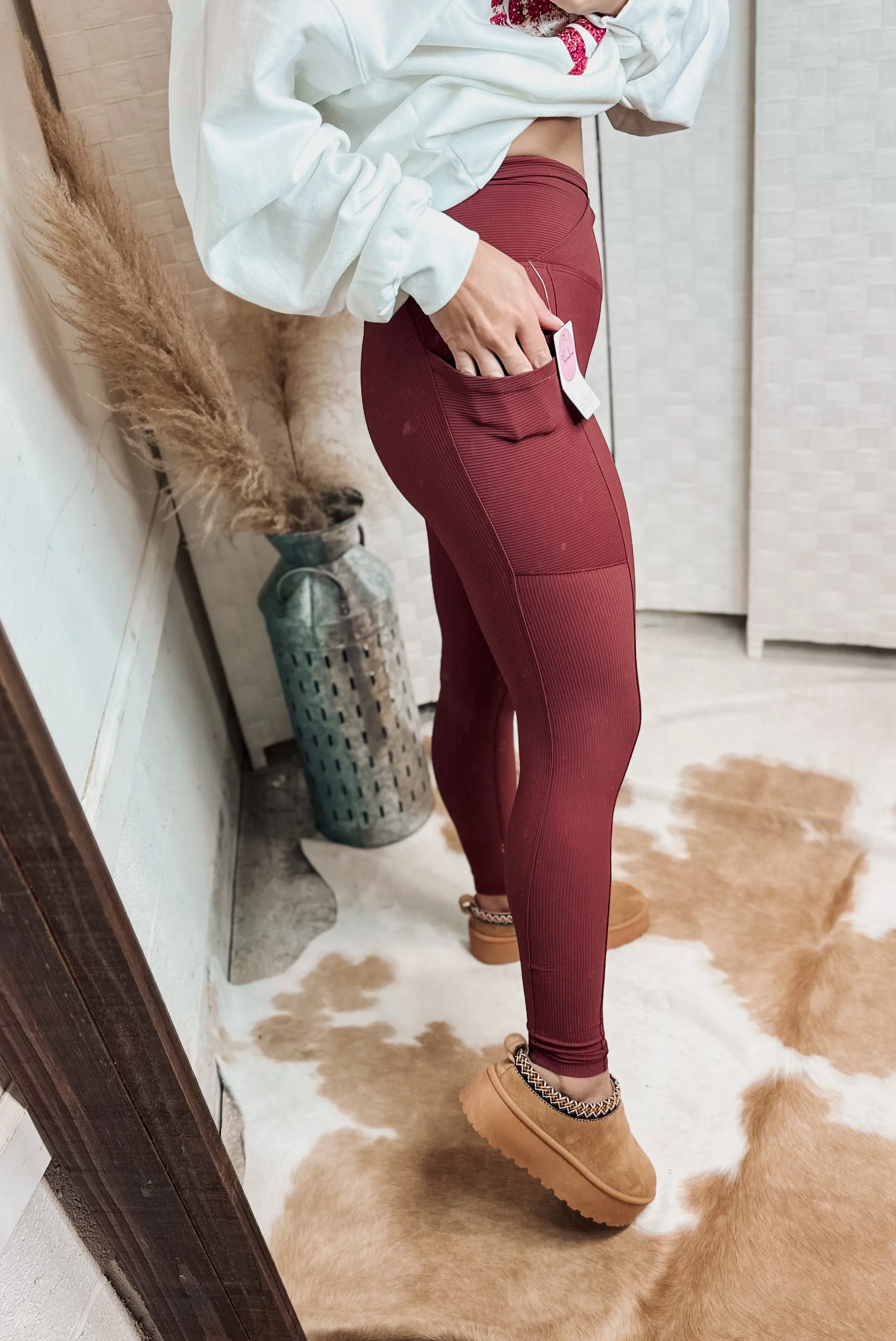 Max Sculpt Ribbed Leggings