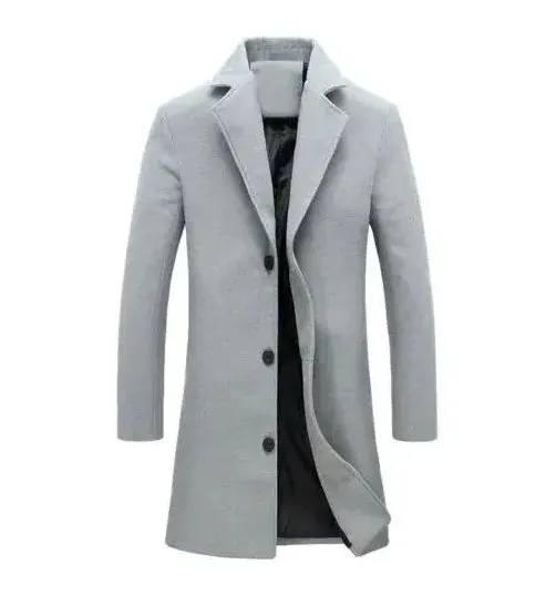 Men's Fashion Woolen Coat