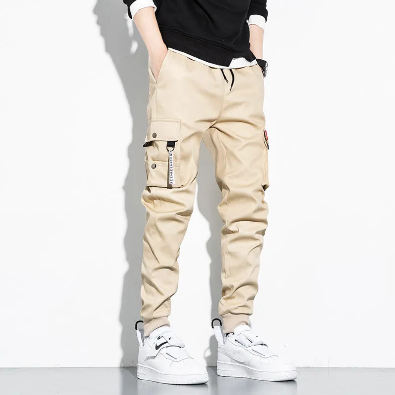 Men's Straight Thin Cargo Pants