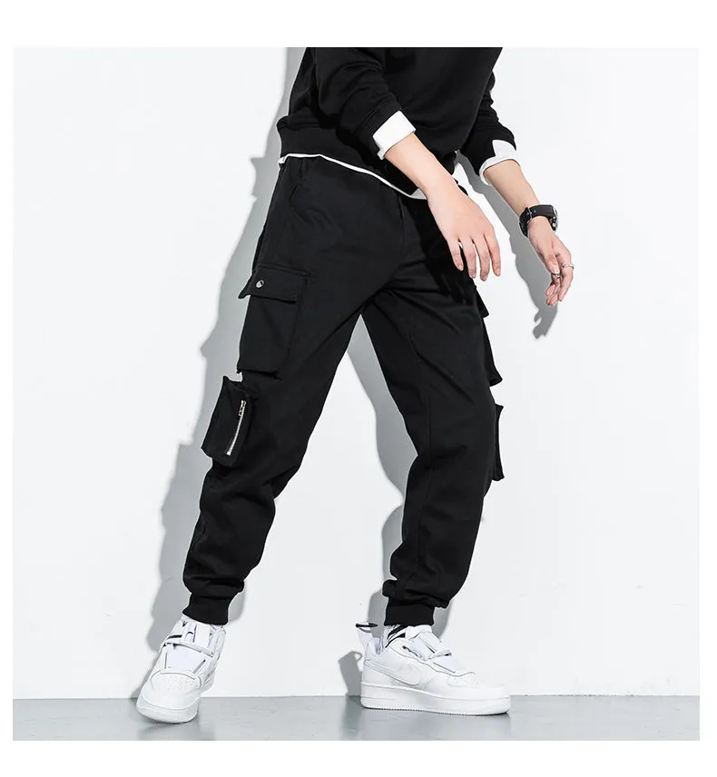 Men's Straight Thin Cargo Pants