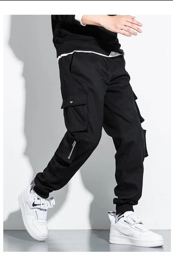 Men's Straight Thin Cargo Pants