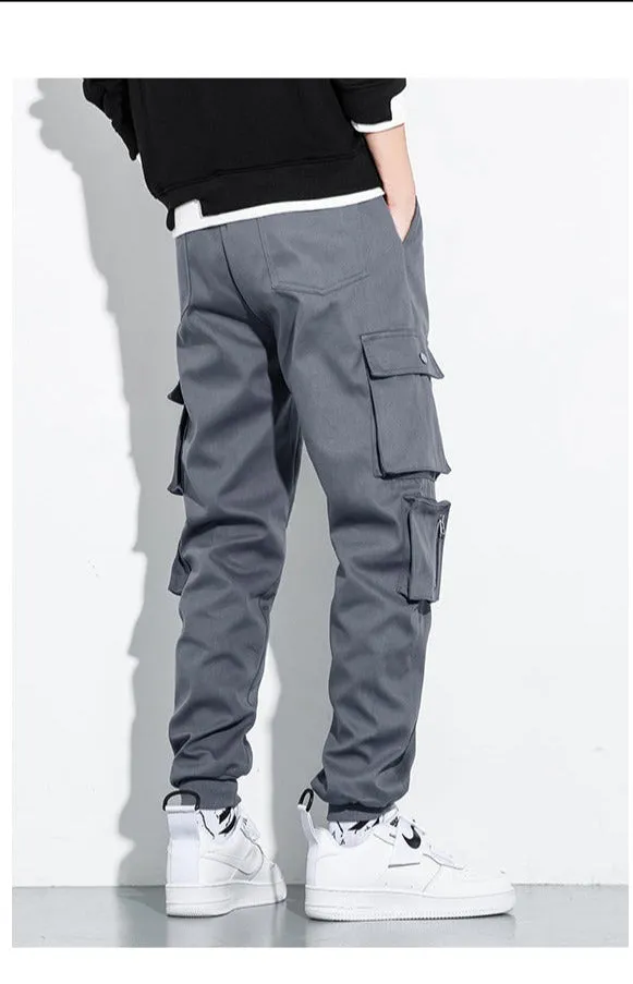 Men's Straight Thin Cargo Pants