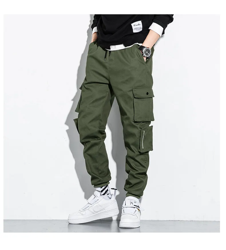 Men's Straight Thin Cargo Pants