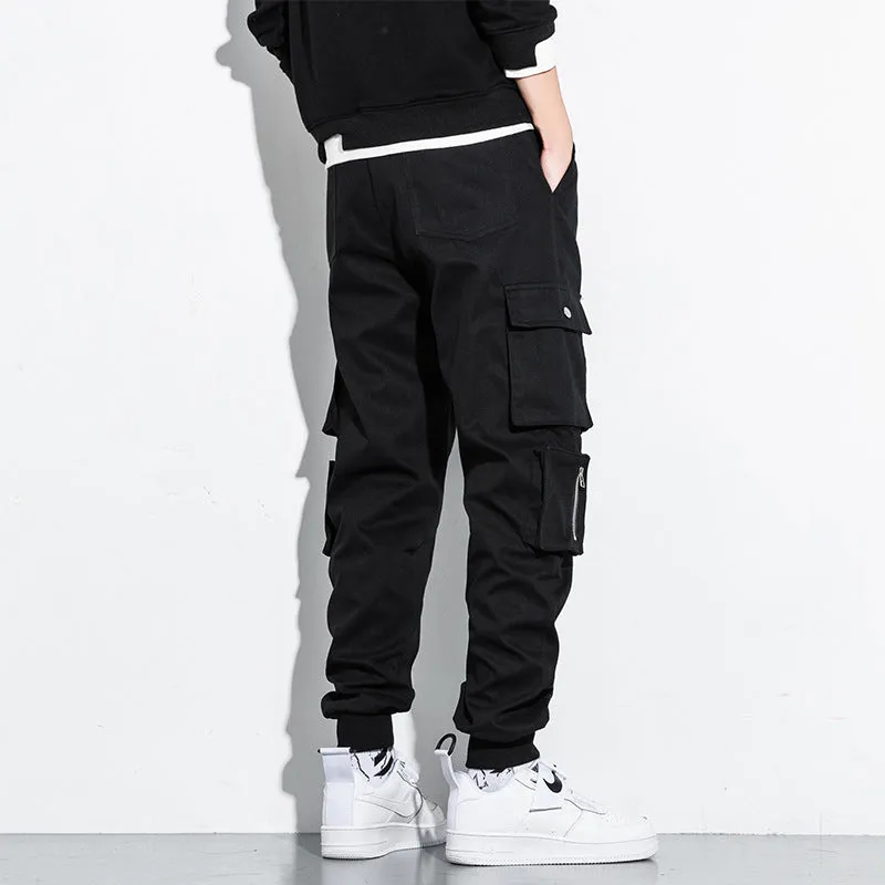 Men's Straight Thin Cargo Pants