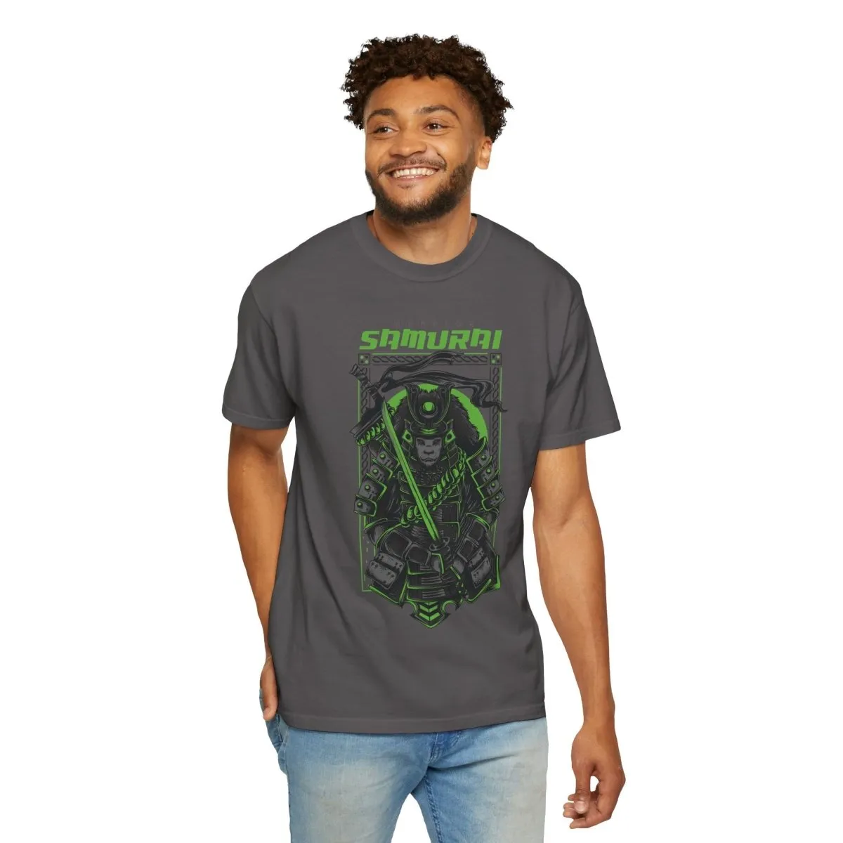 Neon Samurai Techwear Tee