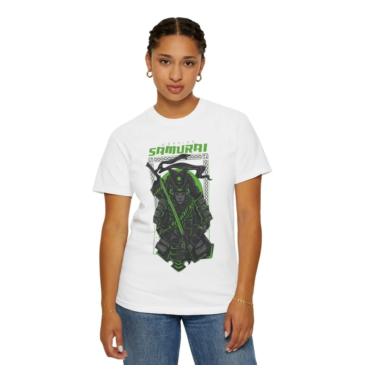 Neon Samurai Techwear Tee