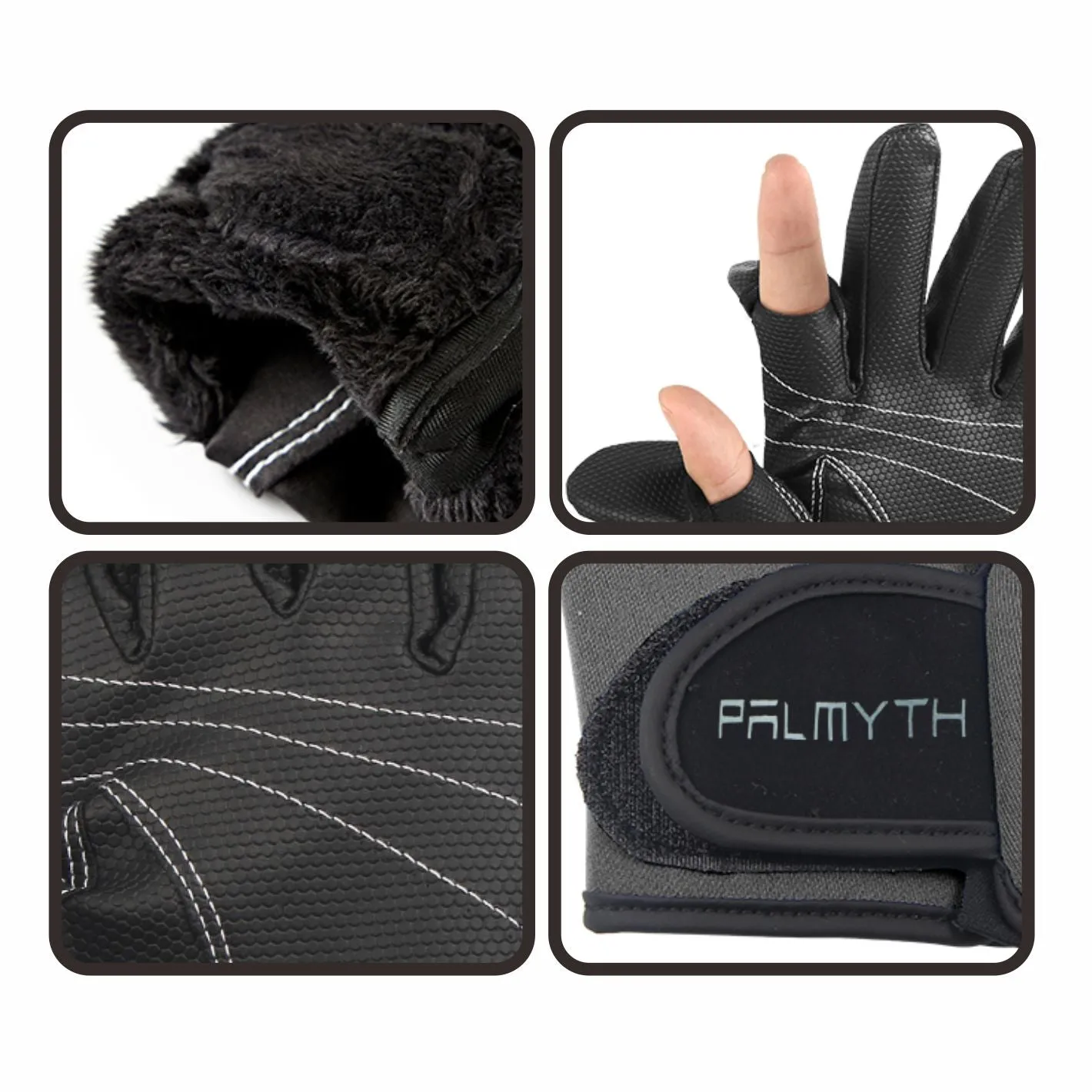 Neoprene Gloves 2 Cut Fingers