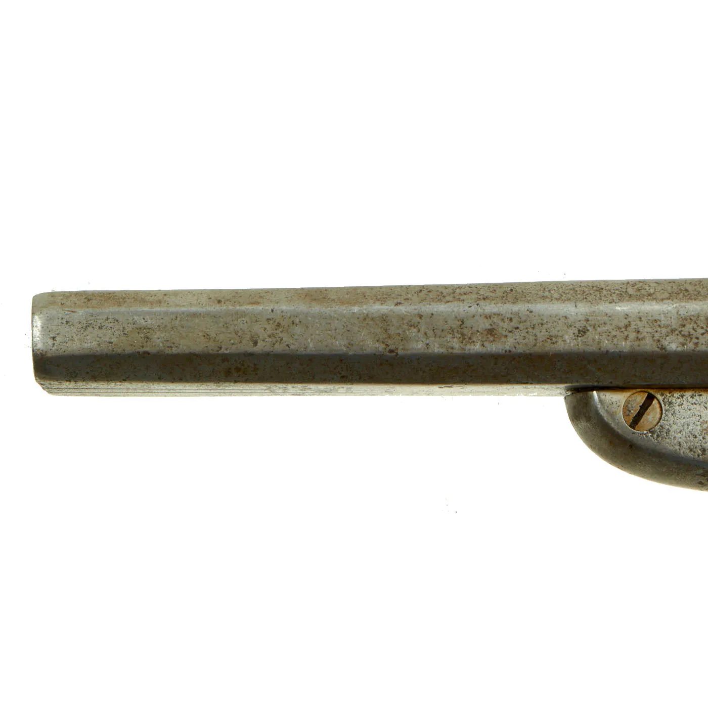 Original Victorian Continental Style Double Barrel 11mm Rolling Block Pistol - circa 1880