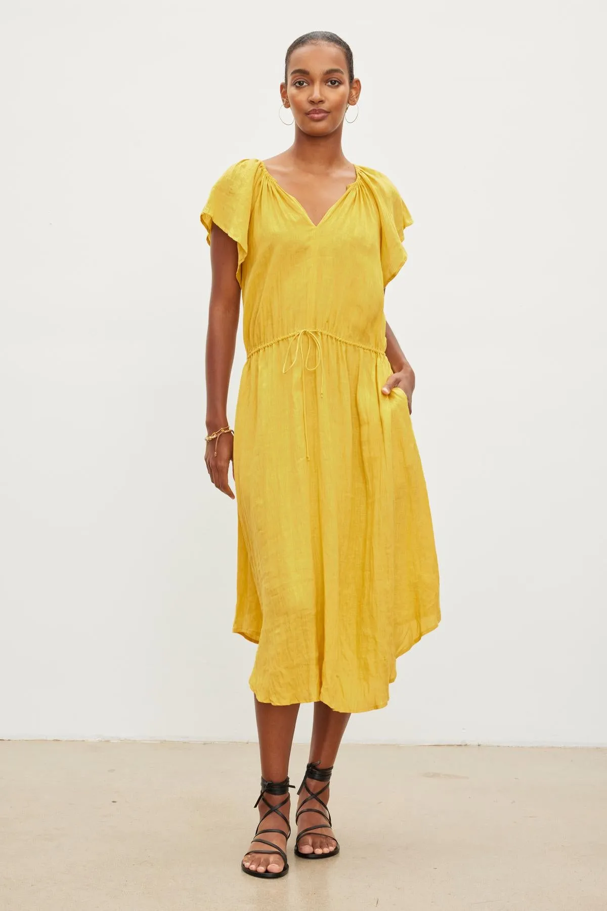 Pepper | Woven Linen Dress