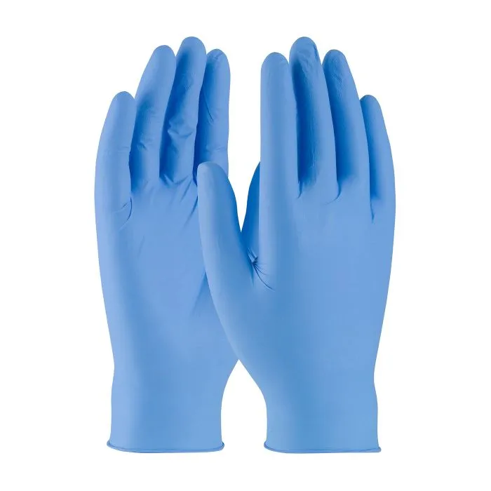 PIP Ambi-dex Octane 63-230PF/XL 3 Mil Disposable Nitrile Glove, Powder Free with Textured Grip, Blue, X-Large, Box of 100