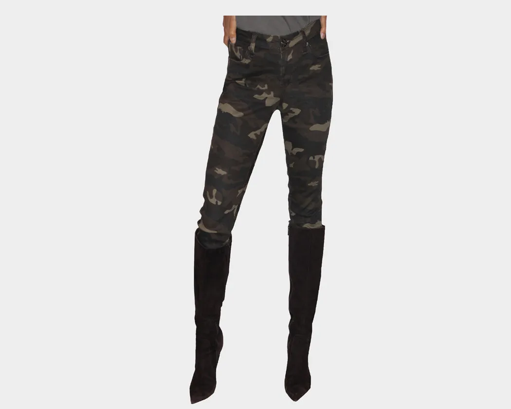 Print Cargo Jean Leggings - The Malibu