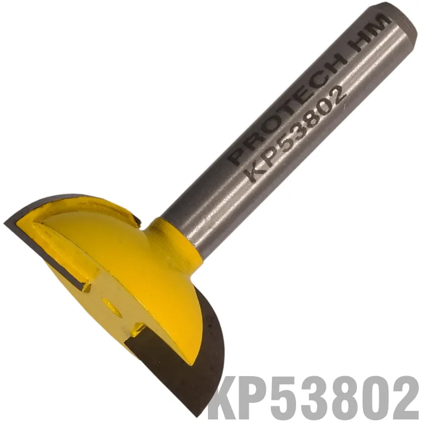 PRO-TECH FINGER GRIP BIT 3/8&#039; X 1/4&#039; TWO FLUTE 1/4' SHANK KP53802