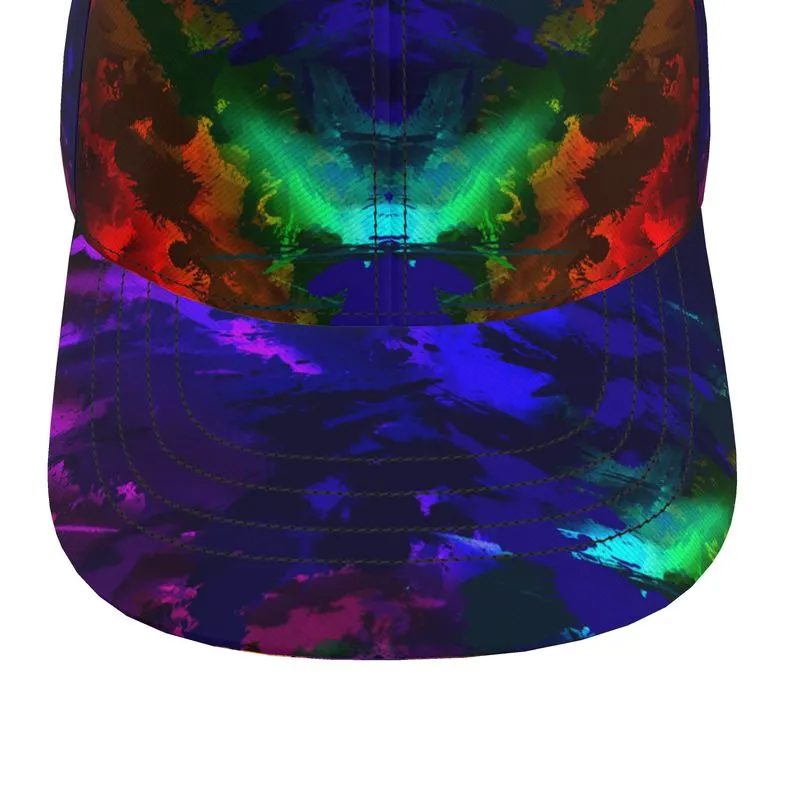 "Rainbow Color Explosion" Baseball Cap