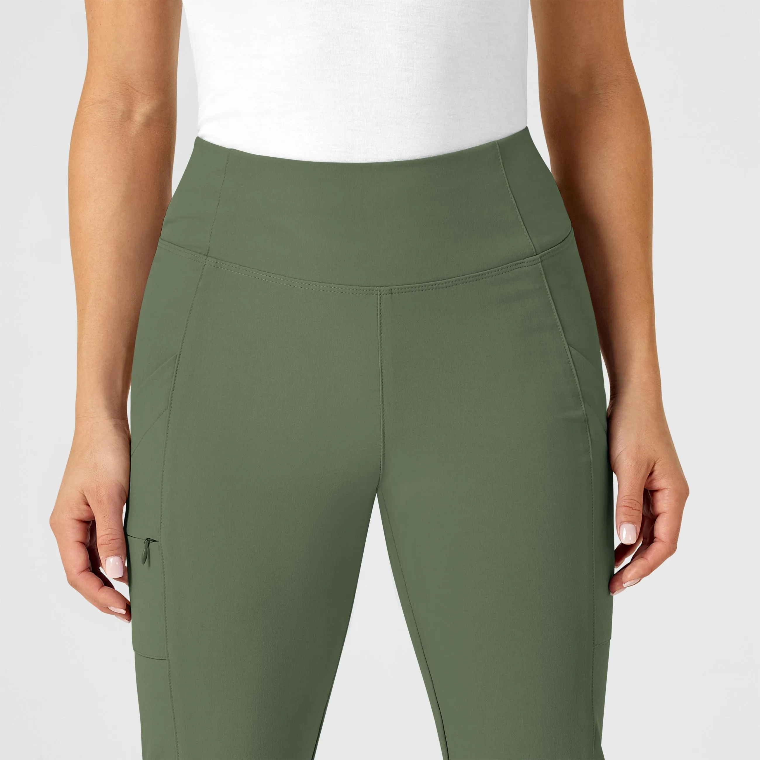 RENEW Women's High Waist Power Pant - Olive