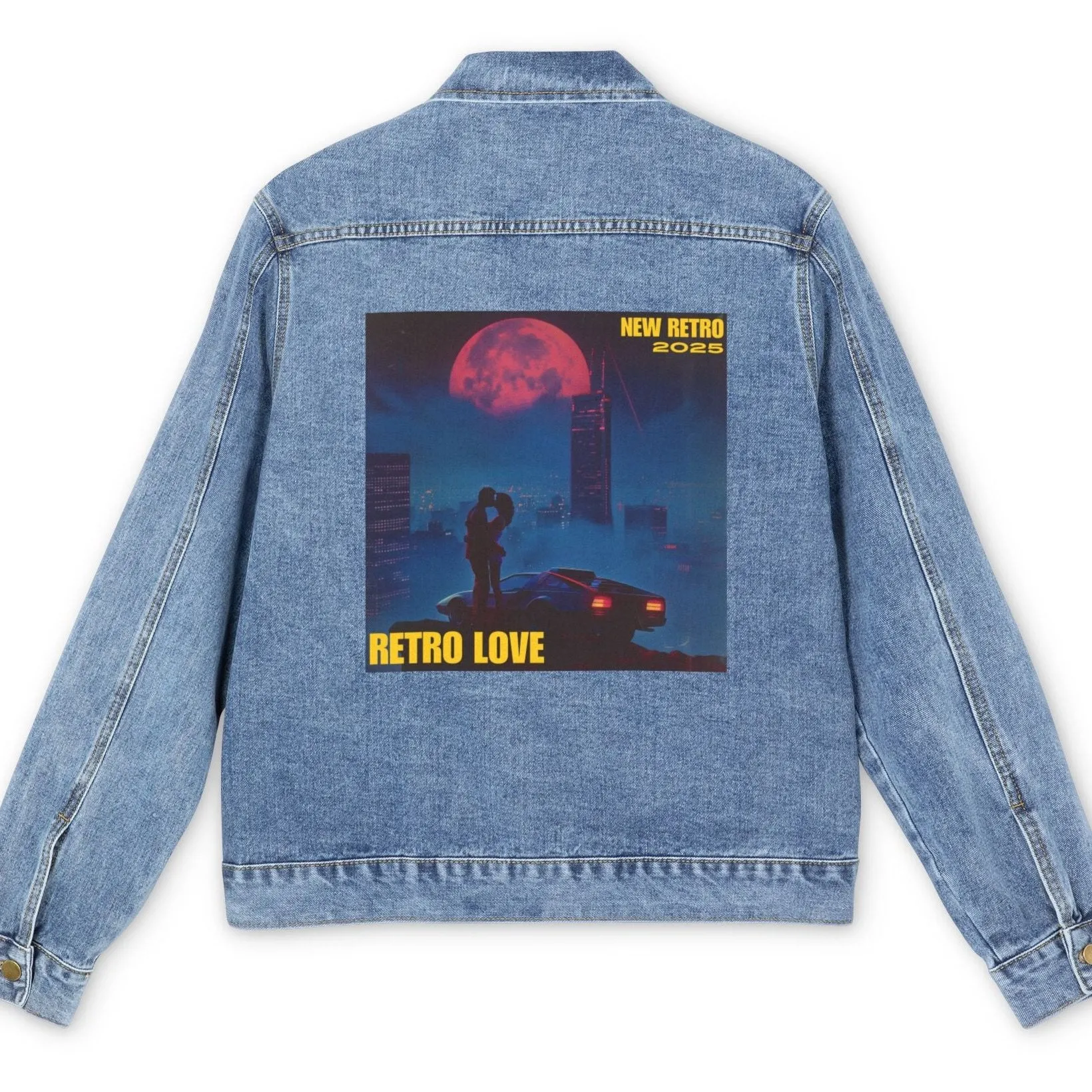 Retro Love Denim Jacket