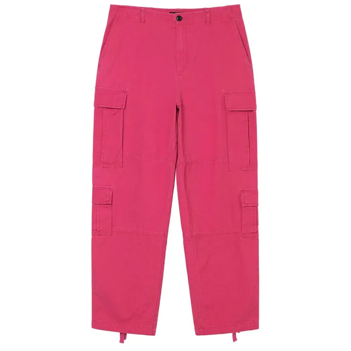 RIPSTOP SURPLUS CARGO / STUSSY SU 22 / MAGENTA