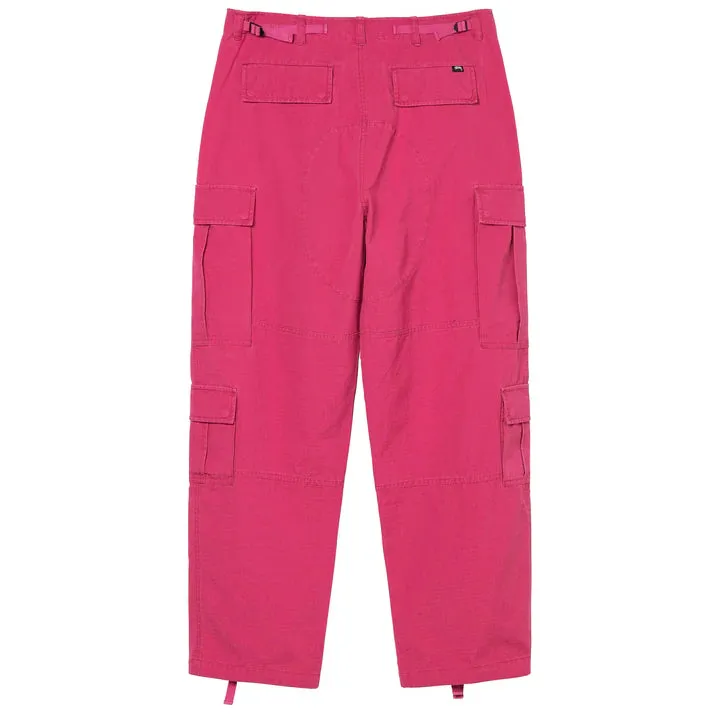 RIPSTOP SURPLUS CARGO / STUSSY SU 22 / MAGENTA