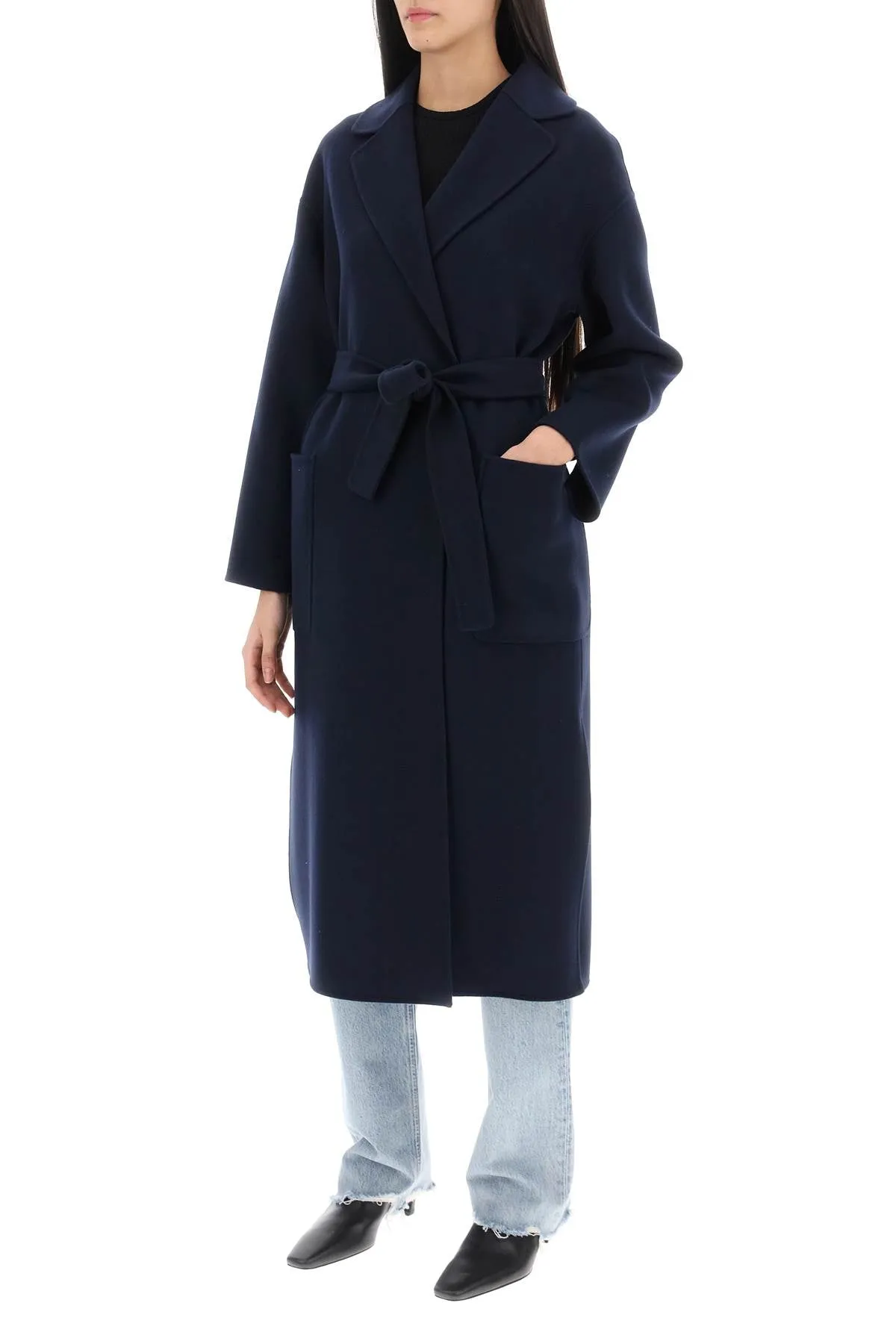 's Max Mara Nina Wrap Coat (Size - 42)