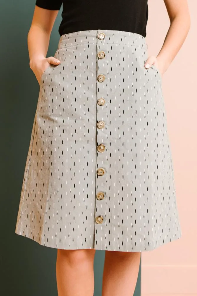 Salty Kisses Patterned Skirt