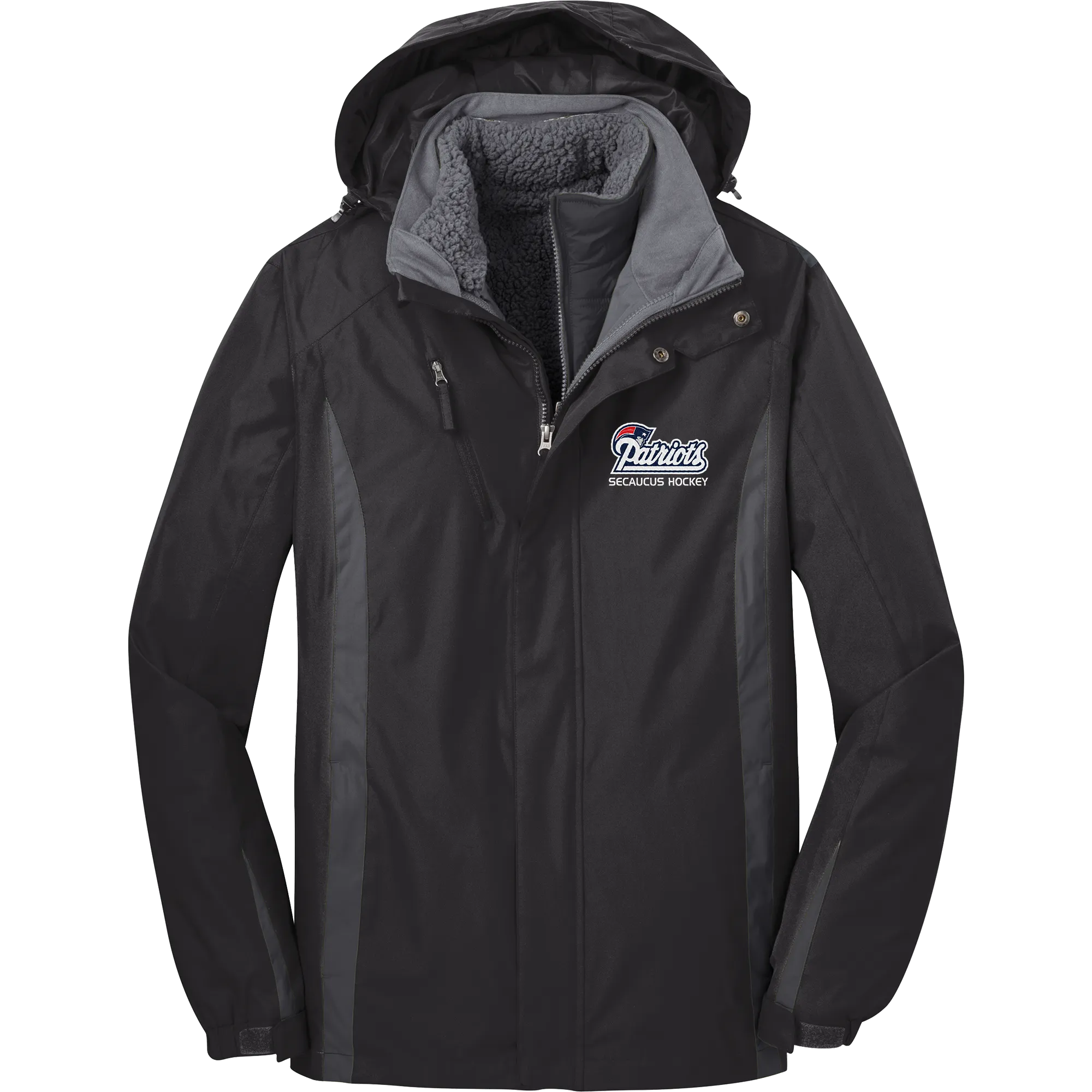 Secaucus Patriots Colorblock 3-in-1 Jacket