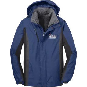 Secaucus Patriots Colorblock 3-in-1 Jacket