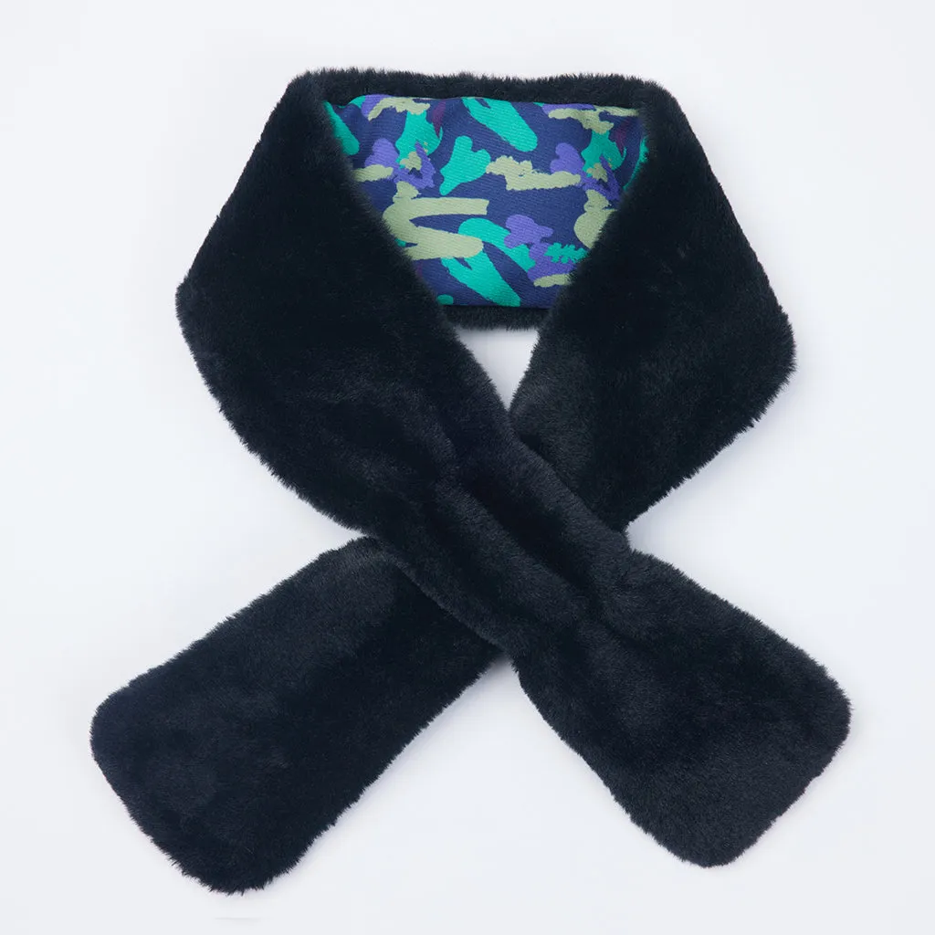 Sherpa Hat Fleece Scarf