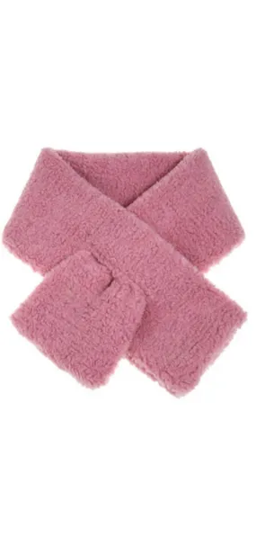 Sherpa scarf in faux sherpa fur *available in 6 colors