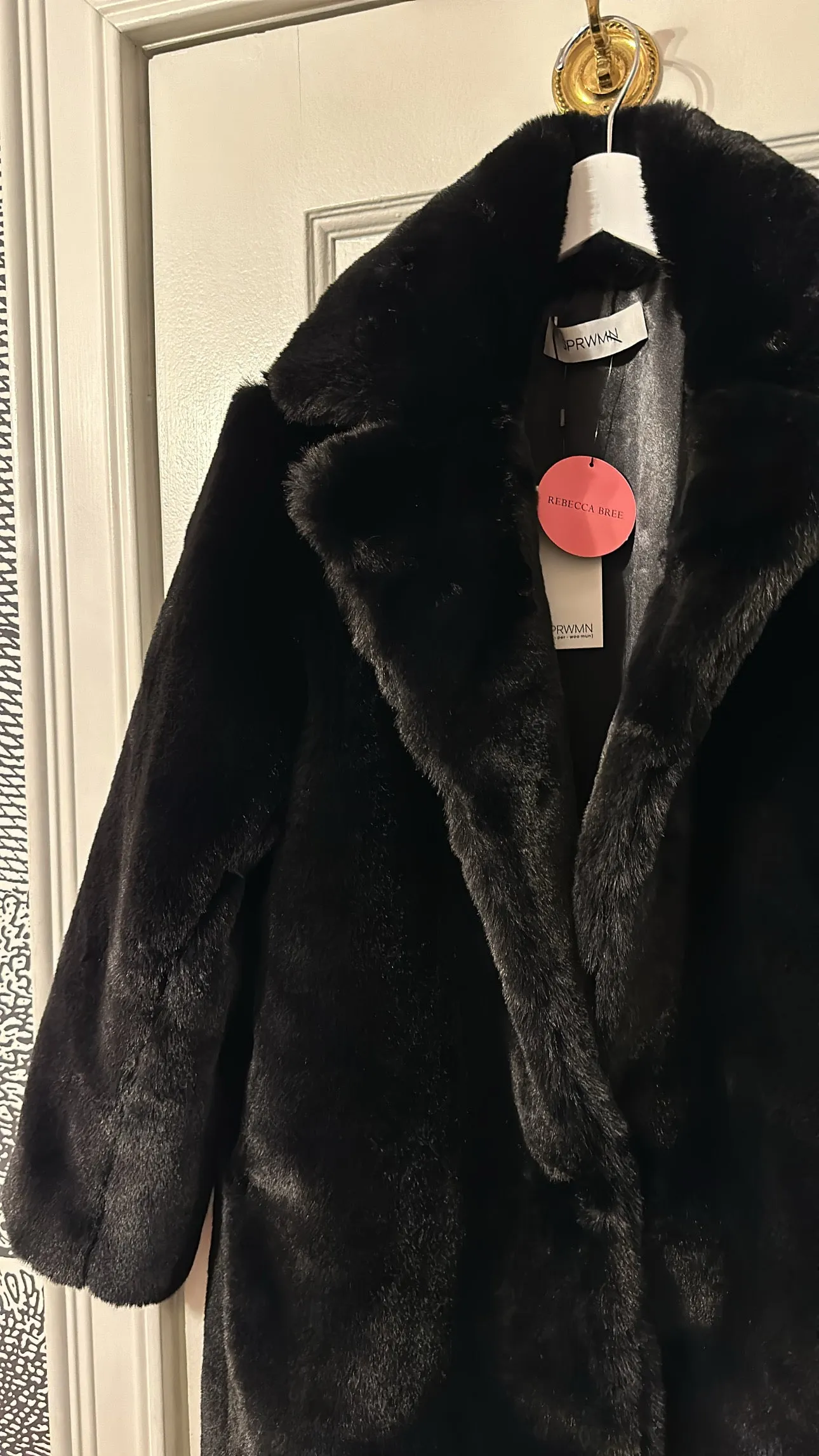 Short Faux Fur Classic Coat