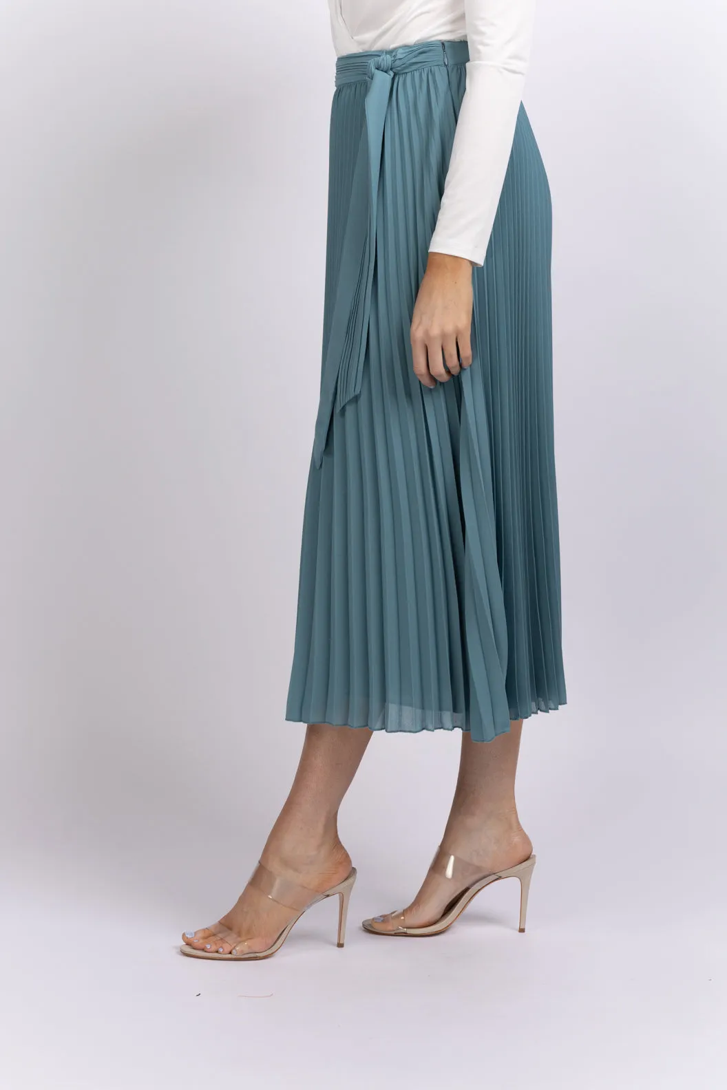 Simkhai Atiana Skirt in Celeste Blue