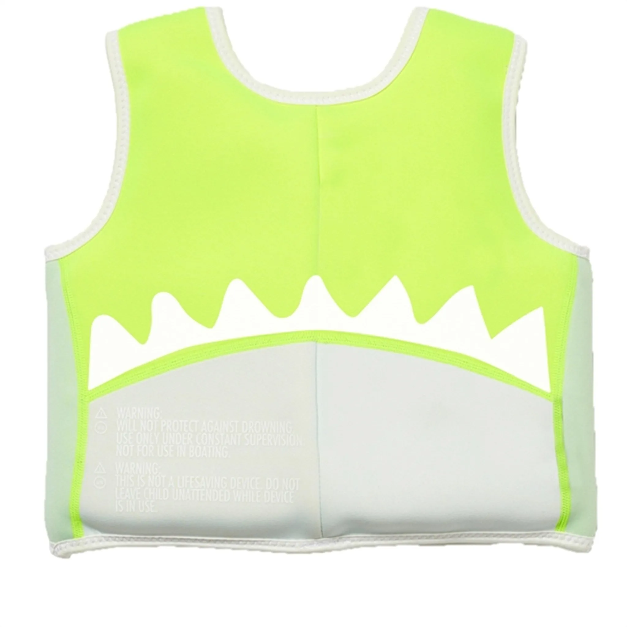 SunnyLife Float Vest Shark Tribe Blue Neon Citrus