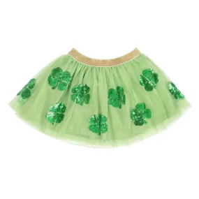 Sweet Wink Girls Green Shamrock Tutu Skirt