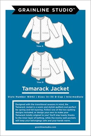 Tamarack Jacket Pattern from Grainline Studio