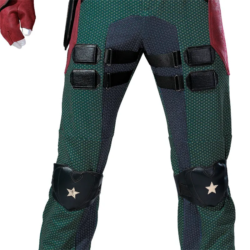 The Boys Season 3 Cosplay Soldier Boy Costume Superhero Battle Outfit Halloween Suit