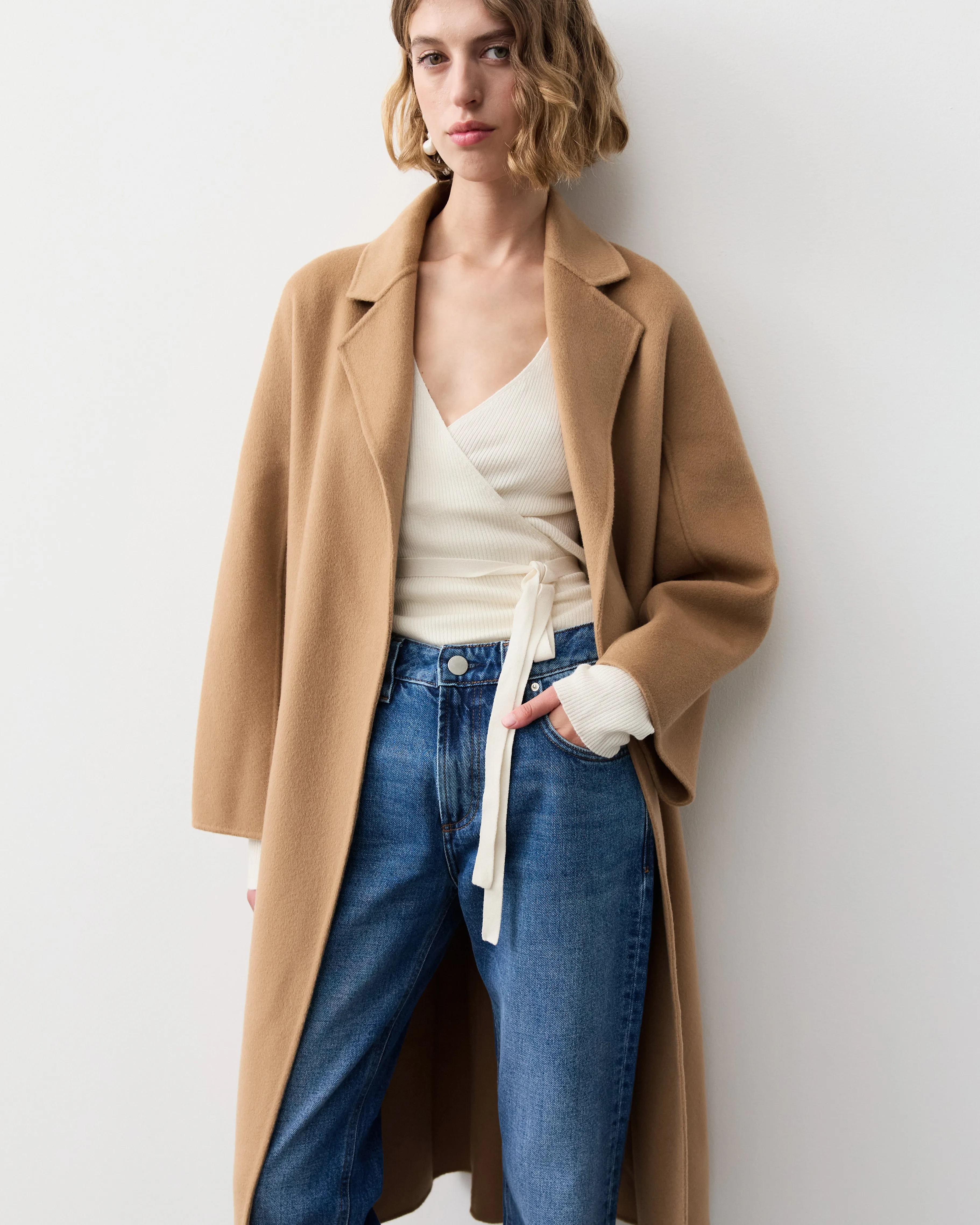 THE CURATED CLASSIC COAT - CAMEL