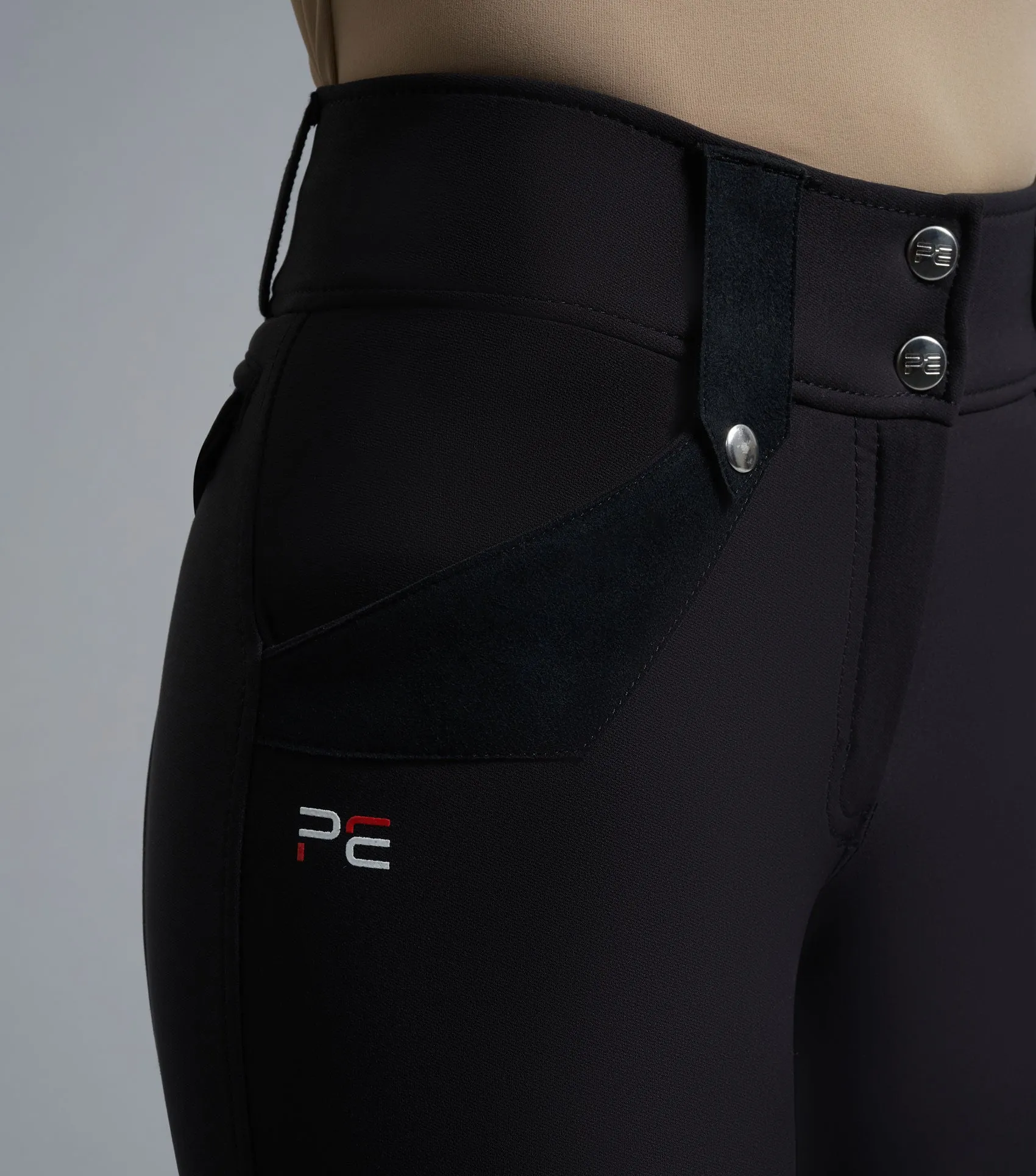 Torino Ladies Full Seat Gel Riding Breeches Black