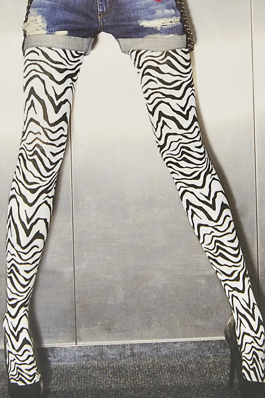 TRASPARENZE NAIROBI Zebra Tights