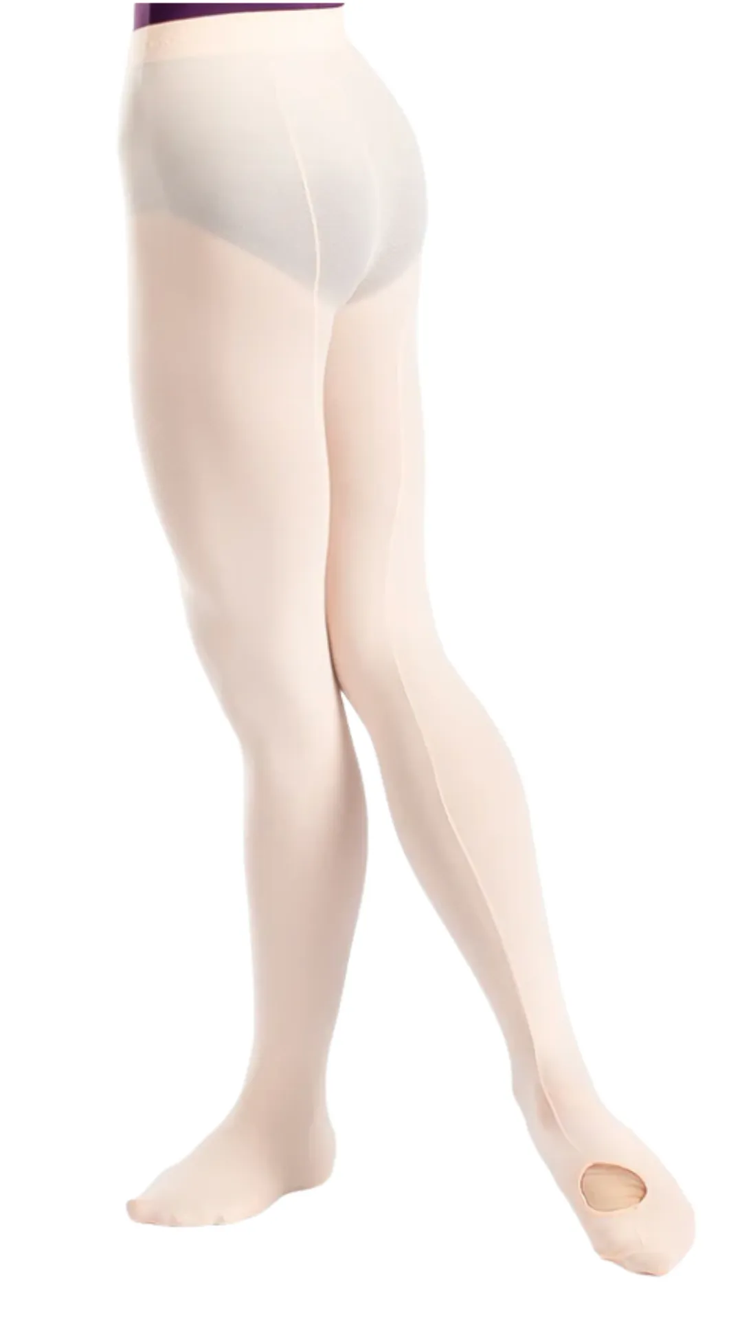 TS95 Mesh Seamed Tights - Child Tight Sizes